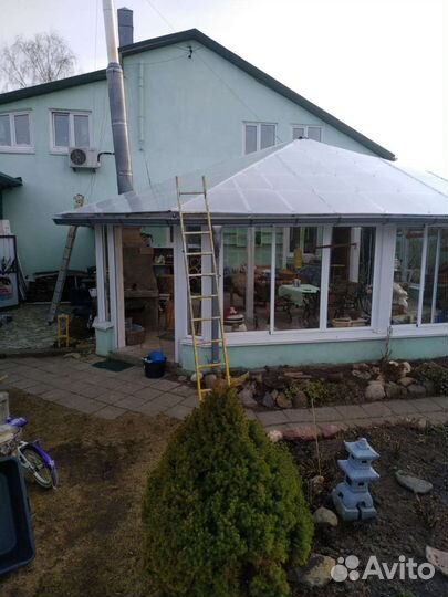 Услуги по сборке теплиц и замене поликарбоната