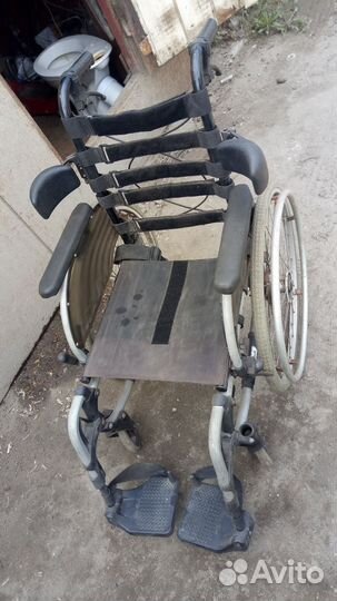 Инвалидная коляска складная бу