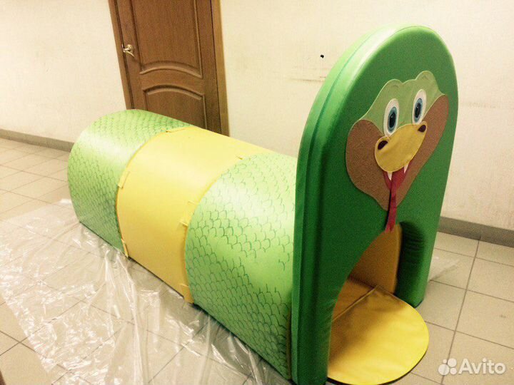 Мягкий игровой тоннель Змейка