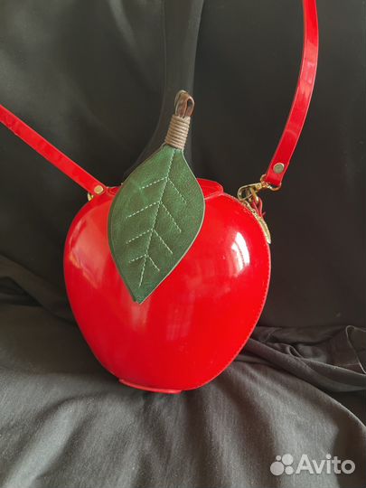 Сумка детская красное яблоко