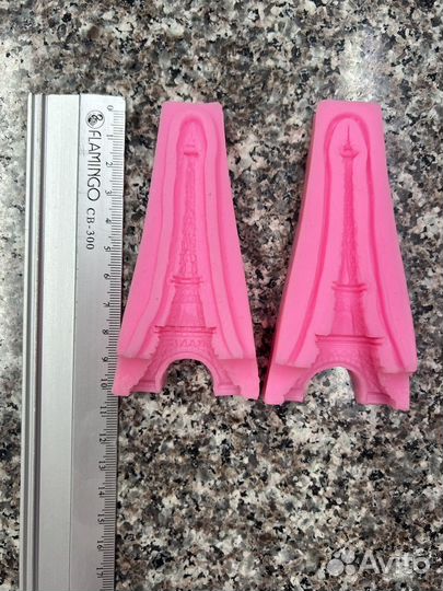 Молд силиконовый 3D эйфелева башня