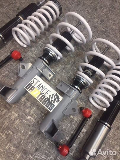 Винтовая подвеска койловер SB Mercedes C63AMG W204