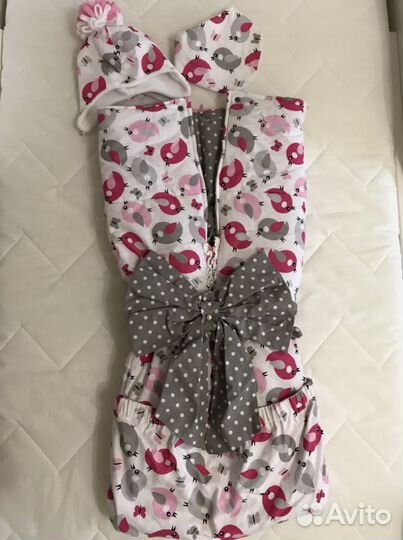 Конверт на выписку для девочки