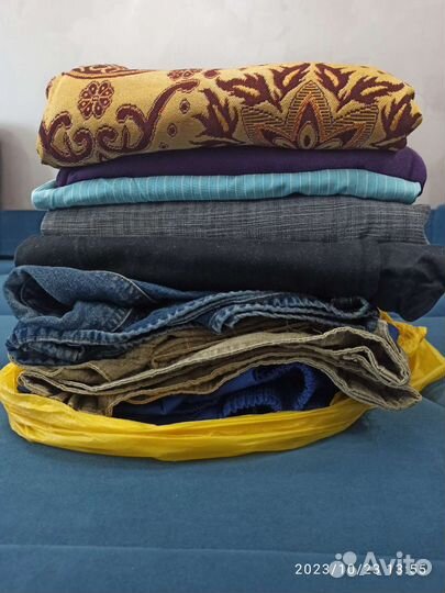 Вещи мужские б/у 50-54 размер, рост 180 см