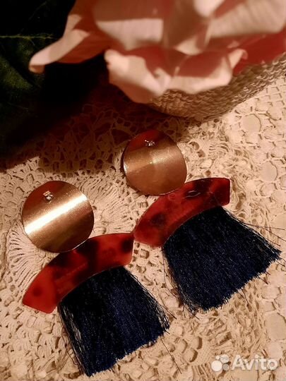 Серьги в стиле Paul Poiret
