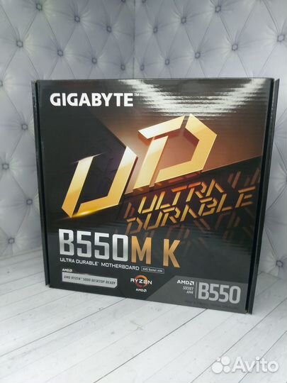 Новая материнская плата Gigabyte B550M K