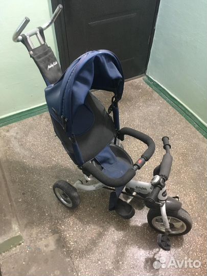 Детский трехколесный велосипед Moby Kids