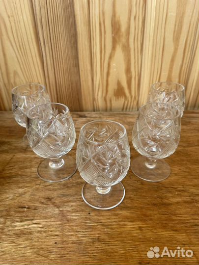 Рюмки хрусталь СССР