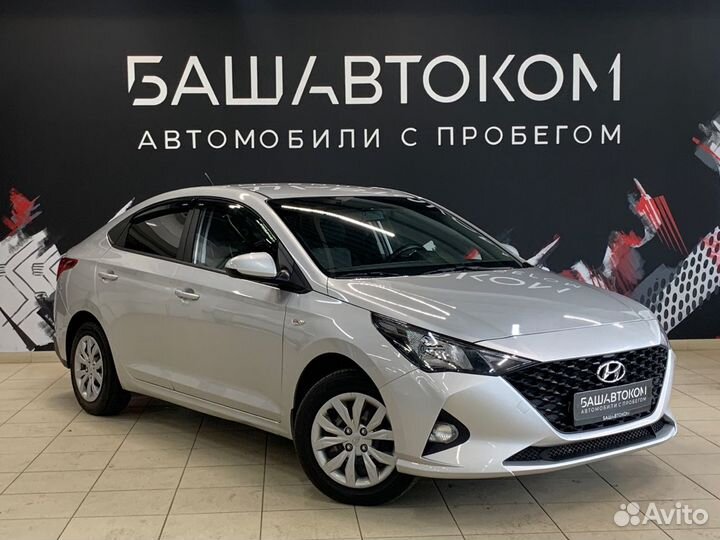 Hyundai Solaris 1.6 МТ, 2021, 130 474 км