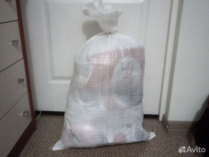 Мешок вещей на зиму, осень