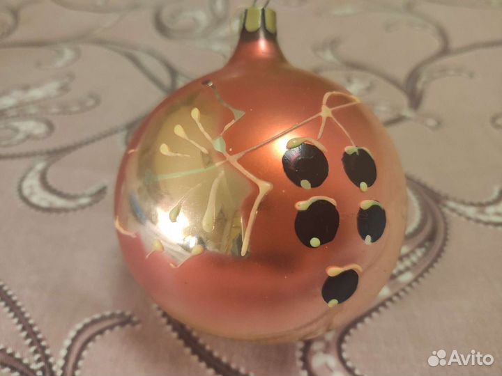 Ёлочный шар СССР фосфор