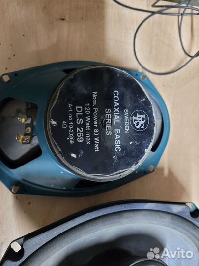 Динамики автомобильные овалы DLS