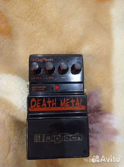 Гитарные педали эффектов Digi tech Death metal