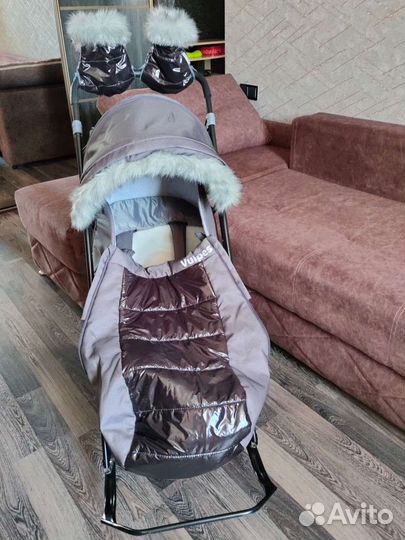 Санки-коляска