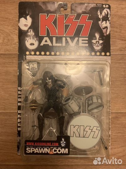 Mcfarlane toys kiss alive 2000 фигурки