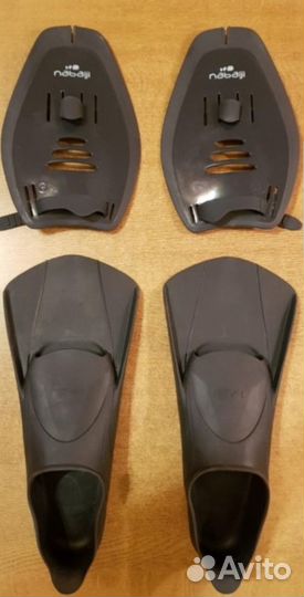 Ласты, лопатки для плавания Nabaiji