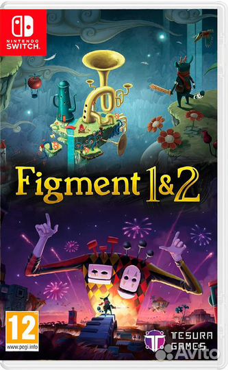 Figment 1 & 2 Nintendo Switch, русские субтитры
