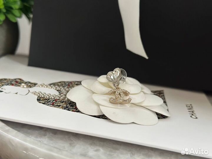 Серьга chanel оригинал