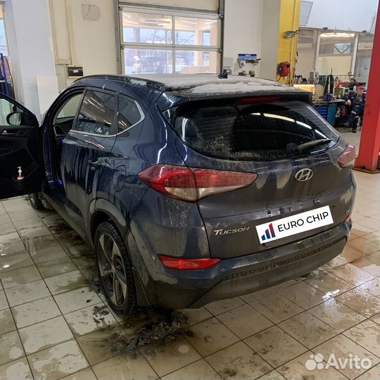 Чип тюнинг Hyundai Tucson 2.0 crdi II 184 лс