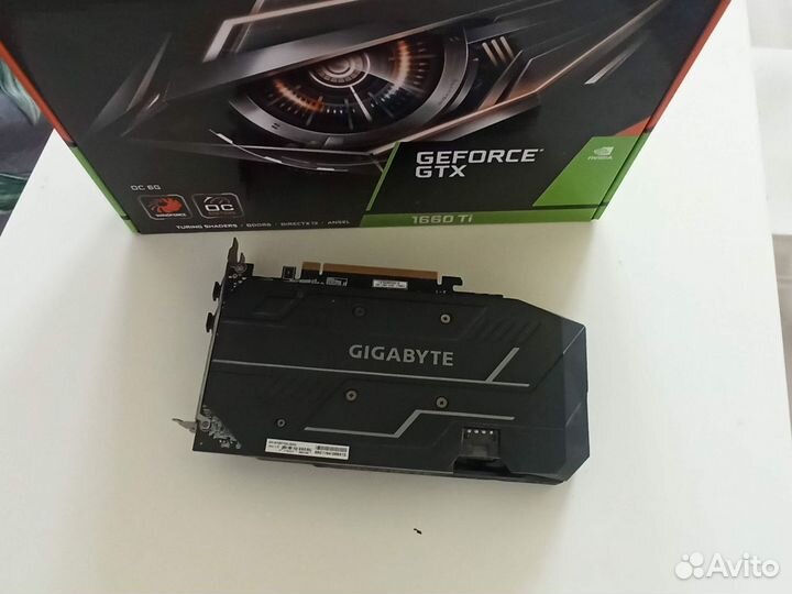 Видеокарта gtx 1660 ti