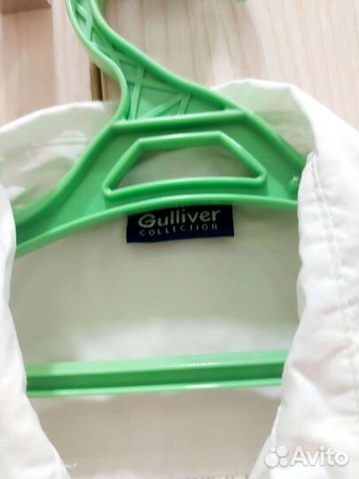 Белые блузки Gulliver 128-134-140