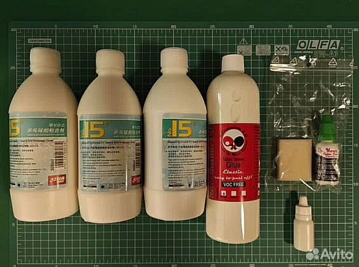 Клей и бустер для настольного тенниса