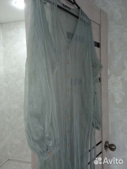 Платье сетка zara