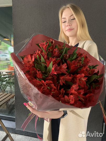 Альстромерия Букет альстромерий с доставкой