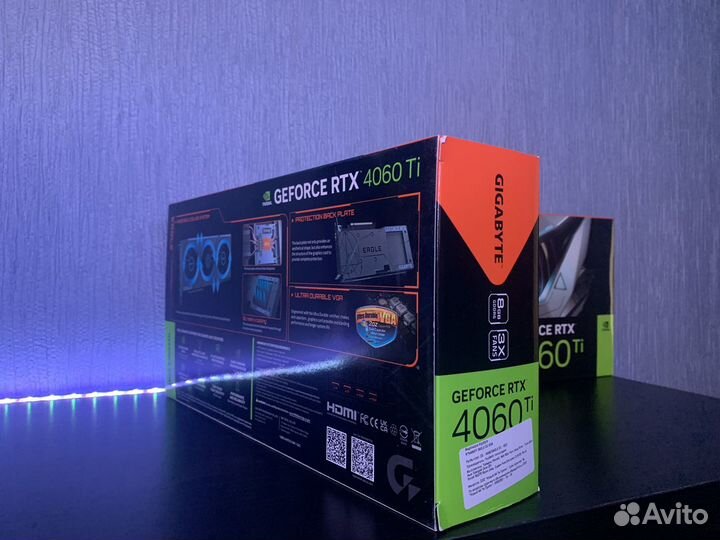 Новая Gigabyte GeForce RTX 4060 Ti eagle 8GB