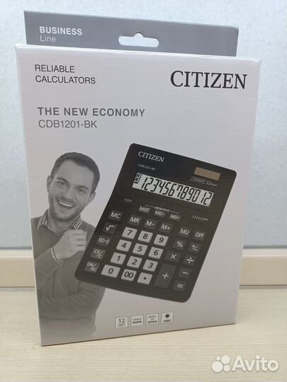 Калькулятор citizen CDB1201BK
