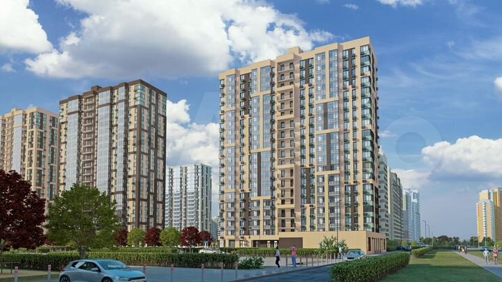 Квартира-студия, 25,8 м², 16/19 эт.