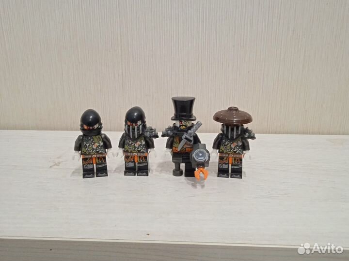 Lego ниндзяго минифигурки