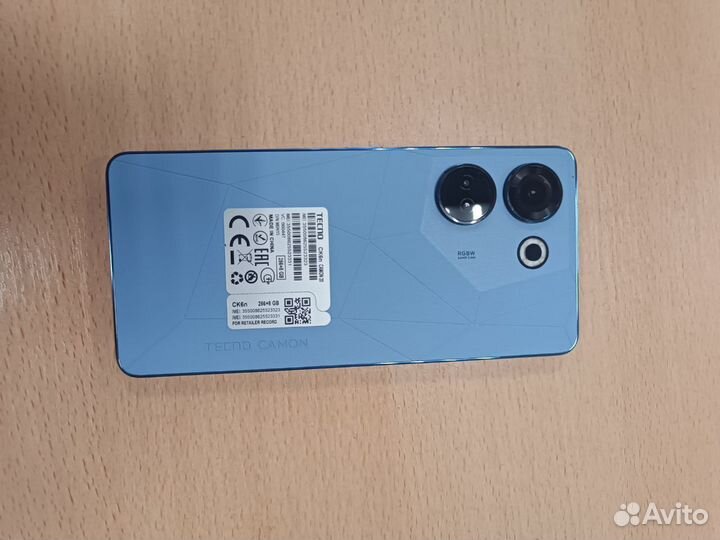 TECNO Camon 20, 8/256 ГБ
