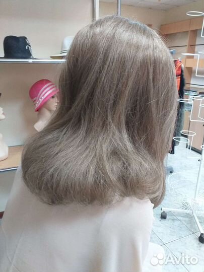 Парик женский длинный русый