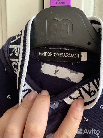 Футболка polo armani