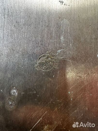 Поднос латунь СССР