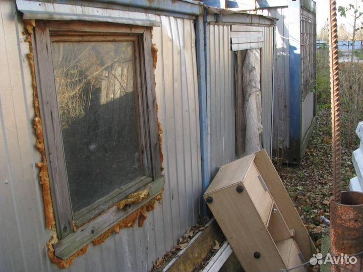 Бытовка (контейнер) строительная металлическая бу