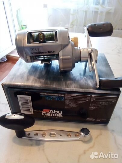 Катушка abu garcia-revo toro 51ambassadeur