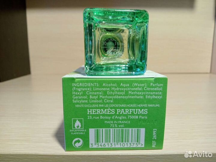 Эрмес сады Нила 30ml оригинал lot*HM04