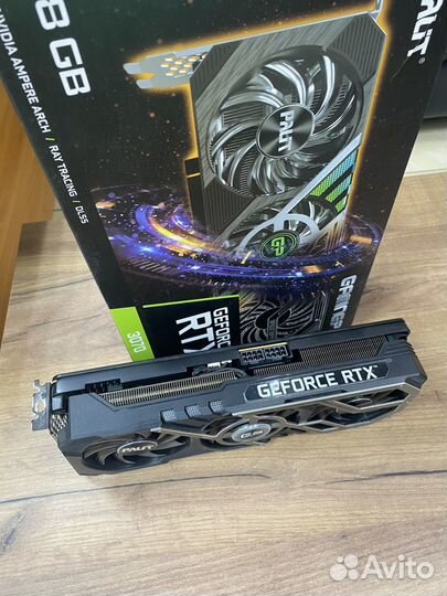 Видеокарта rtx 3070 palit gaming pro