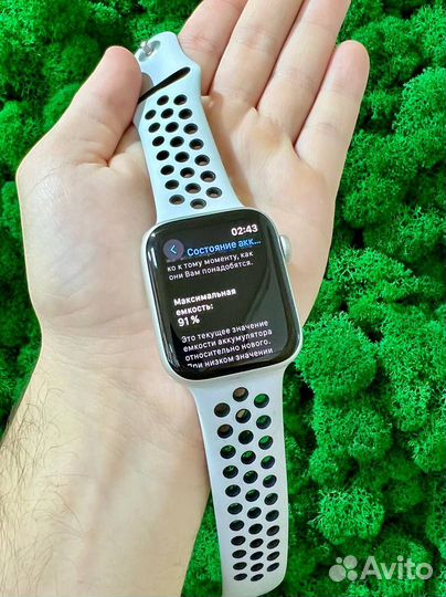 Apple watch Se 44mm (идеал, оригинал, комплект)