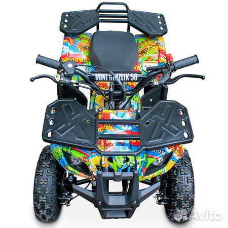 Детский квадроцикл Motax mini grizlik с электро ст