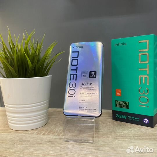 Infinix Note 30i 8/256 Gb Чёрный