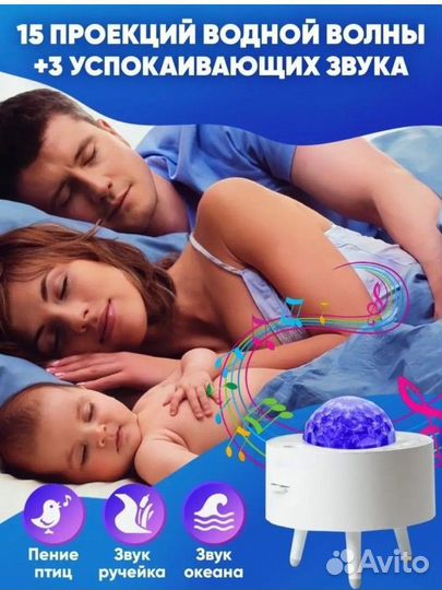 Детский ночник проектор планет. Новый