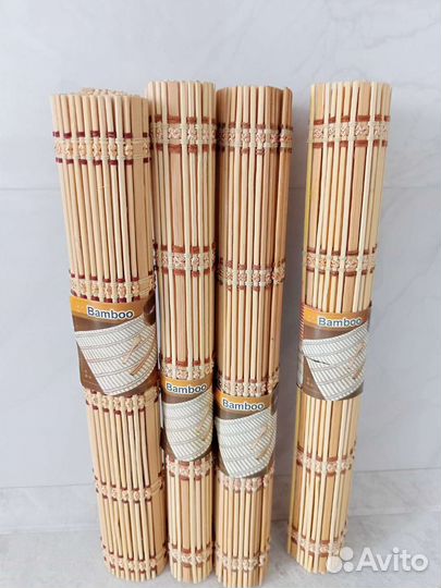 Салфетки из бамбука, новые, 4 шт