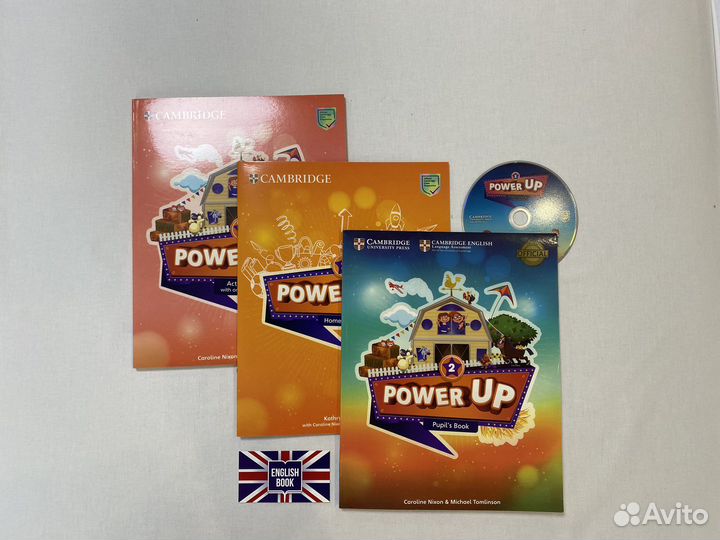 Power Up 2/комплект (AB,HB,PB,CD) новый