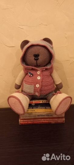 Вязаные игрушки медвежата