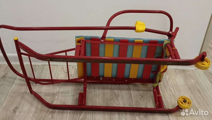 Детские зимние санки