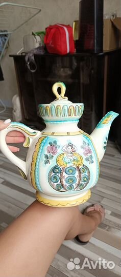 Чайник заварочный фарфоровый СССР