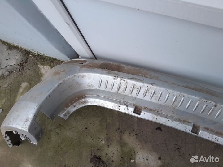 Бампер задний LADA largus серый базальт